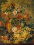 Huysum Jan van Flowers and Fruit  - Hermitage